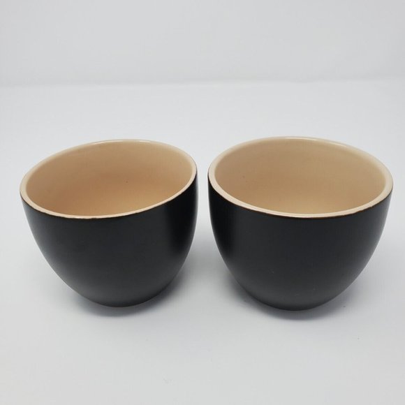 Pair Bailey's Irish Cream Promotional YOURS MINE Handless Dessert Bowl Mug Cups - Picture 6 of 7